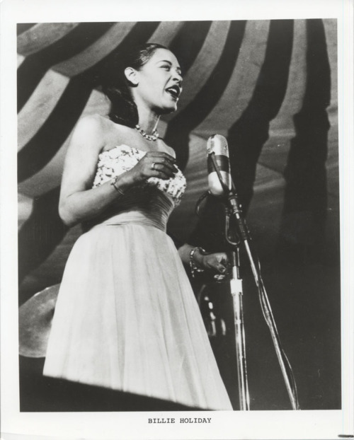 macaulaykulkin: Billie Holiday performs at the Newport Jazz Festival, 1957