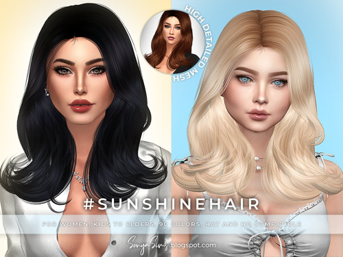 DOWNLOADAnna Hair *FREE*Cosmic Conflict Hair *FREE*Sunshine Hair 