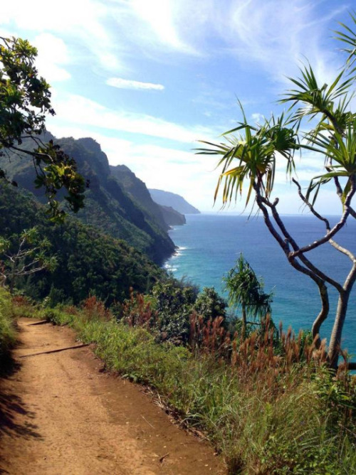 different-landscapes:Napali Coast, Kauai, Hawaii, US uchopsquad