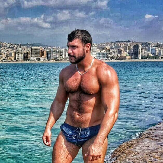 Beefy hairy men