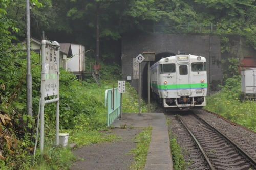 XXX fdbc00:  日本最高峰の秘境駅、小幌駅へ。 photo