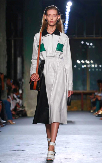 rick-owen:  Obviously these are the it colors: Alexander Wang S/S 15 | Proenza Schouler