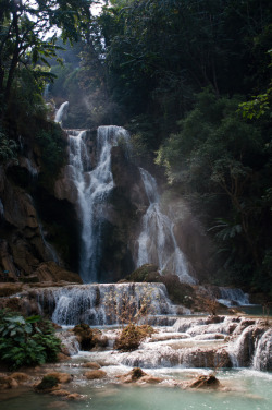 4nimalparty:  Kuang Si (Kuangxi) Waterfall