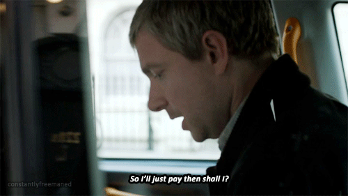 constantlyfreemaned:  That scene that happens in every fanfiction… Sherlock running
