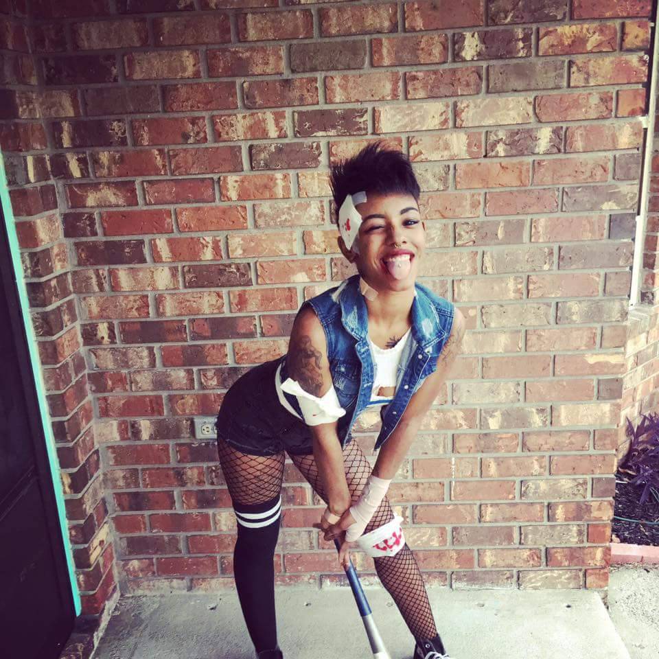 wildmoonquinn:  Who says a black girl can’t be Ms. Tank? 😎