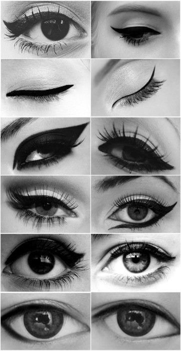 Shimmerjjang — 쉬머짱's Different Eyeliner Styles.