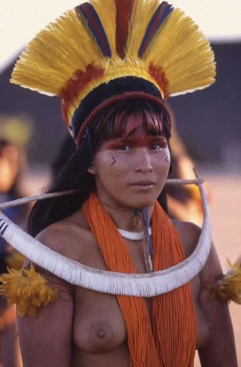 Kayapo baby, Eastern Amazon | Yanomami girl | Yawalapiti woman