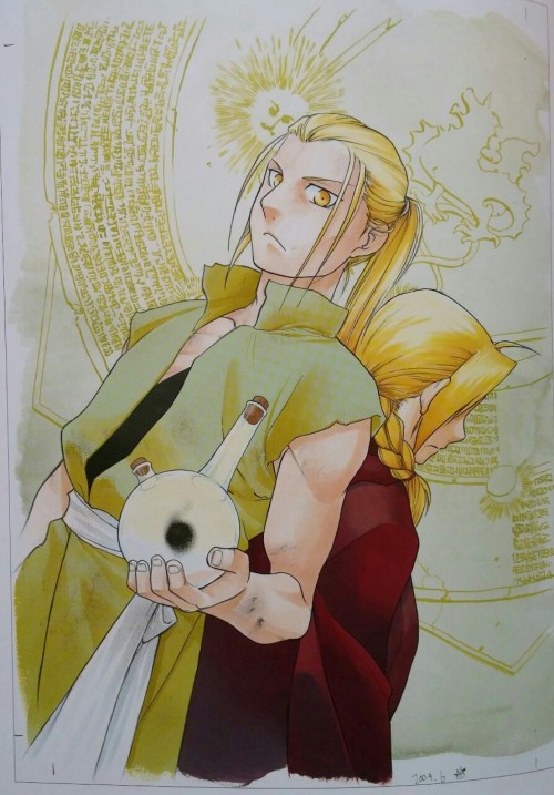 bleedingcoffee42:From Art of Fullmetal Alchemist 3