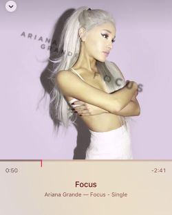 Tapping my toe to this #arianagrande jam