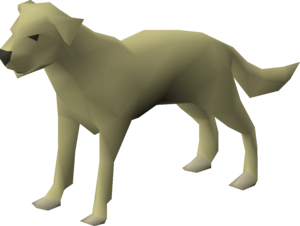 lowpolyanimals:Dog from Old School RuneScape