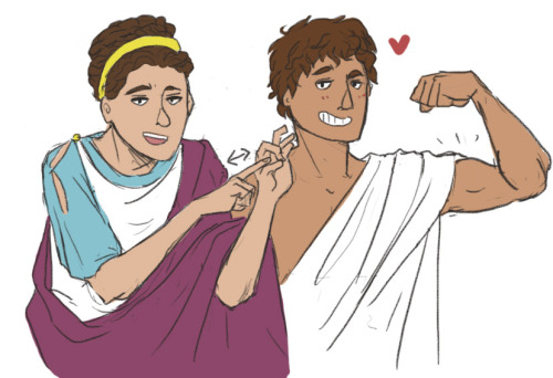 kurzz:I just really want to believe Sabina and Antinous were best friends and sassed Hadrian all the
