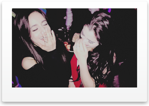 “You are such a beautiful person inside and out and I’m so thankful that I get to call you my friend. Thanks for all the laughs, for being my shoulder to cry on whenever I’ve needed a friend”