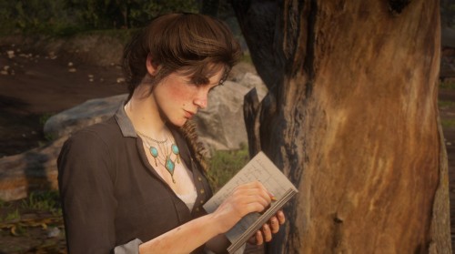 Mary-beth Gaskill.journaling At Clemens Point
