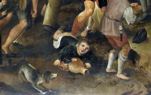 Peeter Baltens - St. Martin’s Day (c. 1540). Detail.