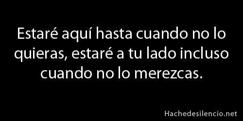 Hache de silencio