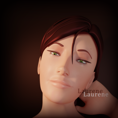 Laurene 1.0 facerig tests :). Actually going to start working towards an animation I have in mind no