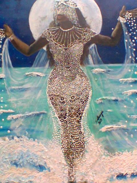 divinemoon:Yemaya had much money, and wanted to marry Orunmila, deciding to go in