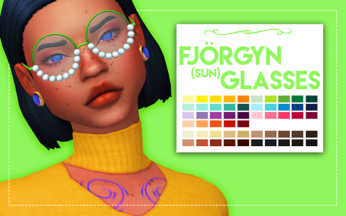 Fjörgyn Glasses &amp; Sunglasses ya, another version of my gaia glasses, these just have th