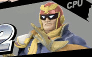 mountain-smithy:  I love the smug look on Captain Falcon’s face as he applauds.