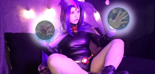 Porn photo   Azarath Metrion ZinthosRAVEN cosplay …