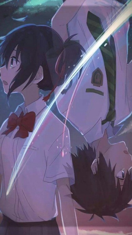 HOT] Kimi No Na Wa (Mitsuha & Taki) ~ Korigengi, Wallpaper Anime