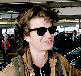 Joe Keery At LAX.