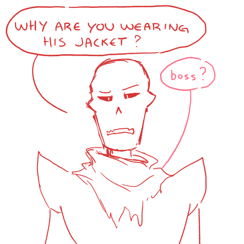 almalon:  symphysins:  “SANS, STOP PRANKING ME ACROSS TIME AND SPACE!” More ot3 shenaninanigans. Based on this I couldn’t pick, so we’ll use both for the ot3 ヾ(❀╹◡╹)ﾉﾞ   XDD