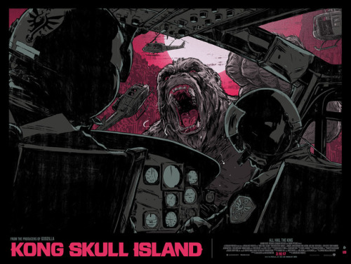 An official collaboration with Legendary and Poster Posse for Kong Skull Island. 