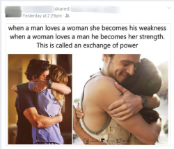 pyrocortex: dongstomper:  lolrider:  batmanisagatewaydrug:  This just in heterosexual culture still unappealing and weird   women are harpies that are stealing my Man Strength in order to make themselves stronger.  I saw one woman who had done this