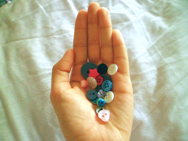 smallyetbeautiful:  buttons and beads on Flickr. This is my photograph, please do