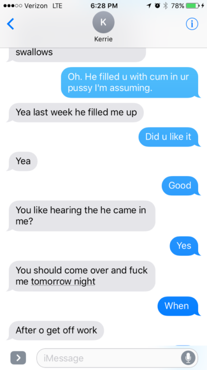 maizerage9812: I came so hard last night after she came home. Her pussy was swollen and red and I kn