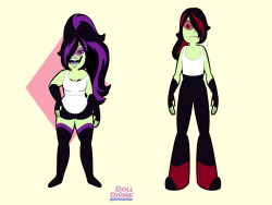 stupidvictoria:  I hate myself so much for doing this. So I went on that gemsona maker website and made Pan-Pizza’s ocs the Vasquez Twins. I hope Pan appreciates this because I’m dying on the inside knowing I spent time making this   &gt;///&gt;