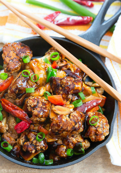 Kung pao cauliflower