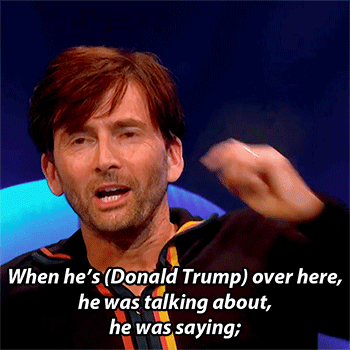 doctortennants:david tennant for president of the world
