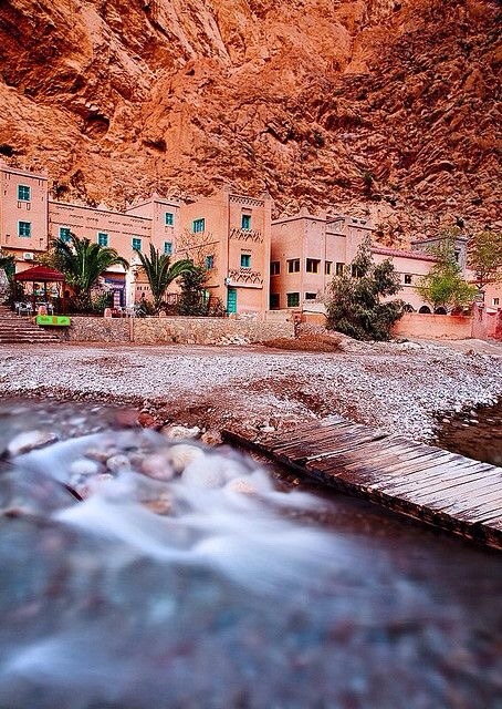 Todra Gorge, Atlas, Morocco.