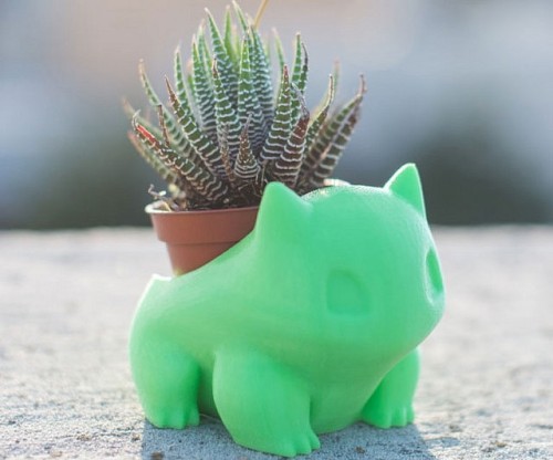 3d printed bulbasaur pots