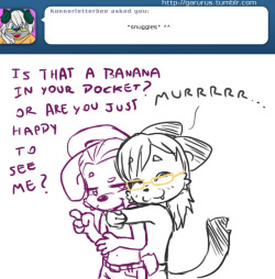 garurus:  He must be happy to see me back in tumblr.  X3