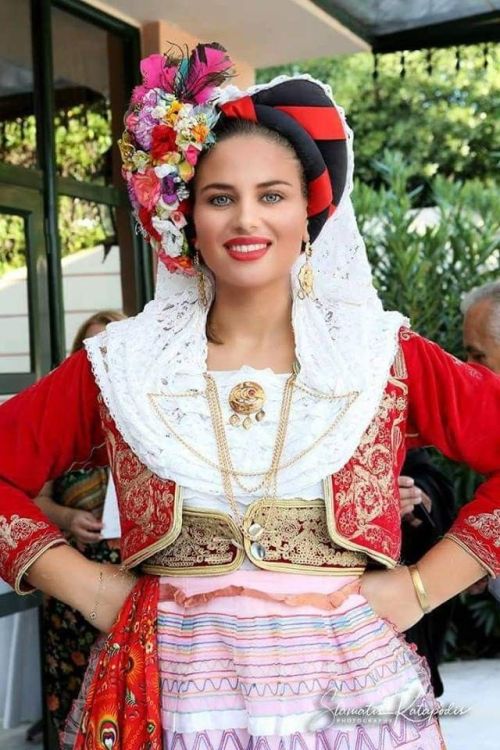 Traditional Corfiot Greek costume by Stamatis Katapodis Photography.