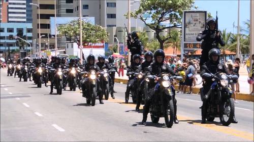 RAIO of the Brazilian Military Police, Fortaleza 2014