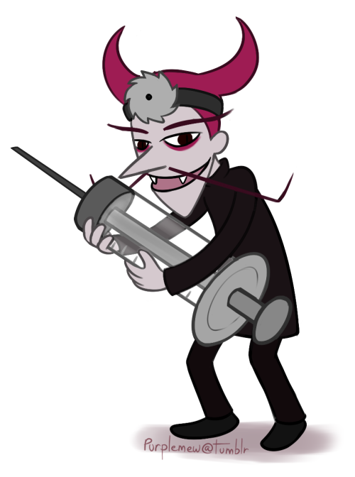 purplemew:petition for more doctor characters to have impractically giant syringesIf you want more g
