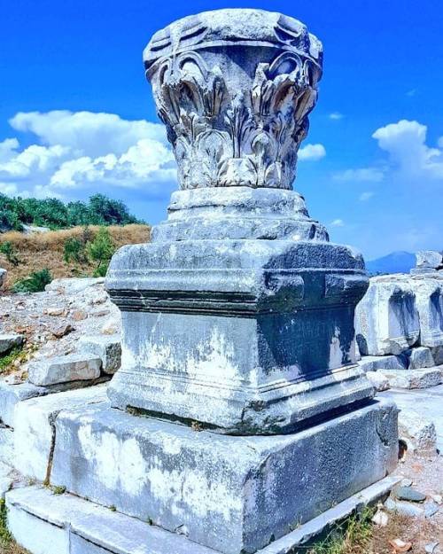 antiquity-times:Stratonikeia City, colonnaded street. photo by instagram.com/antiquity.times