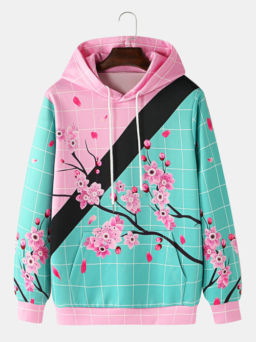 jollytyrantwhispers:Floral Print Pullover Drawstring HoodiesGet Them HereUSE coupon code: tumblr-111