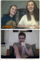 elperverdiario-esp:  Sexy camgirl shows tits to big cock flasher on omegle
