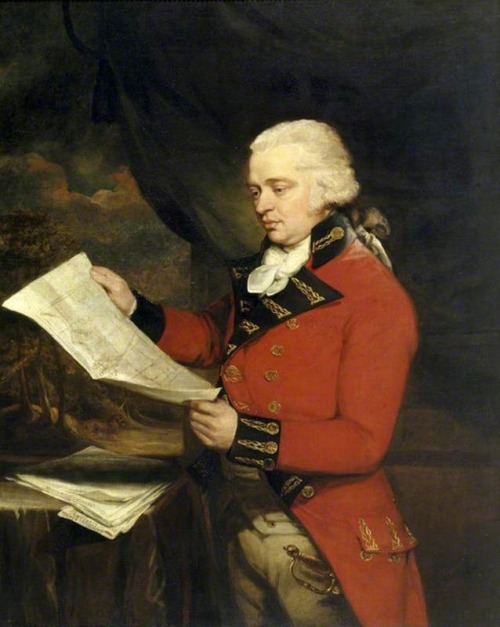 James Legge Willis (1761–1817), Holding a Map of Bambouk (c.1798). William Beechey (English, 1753-18