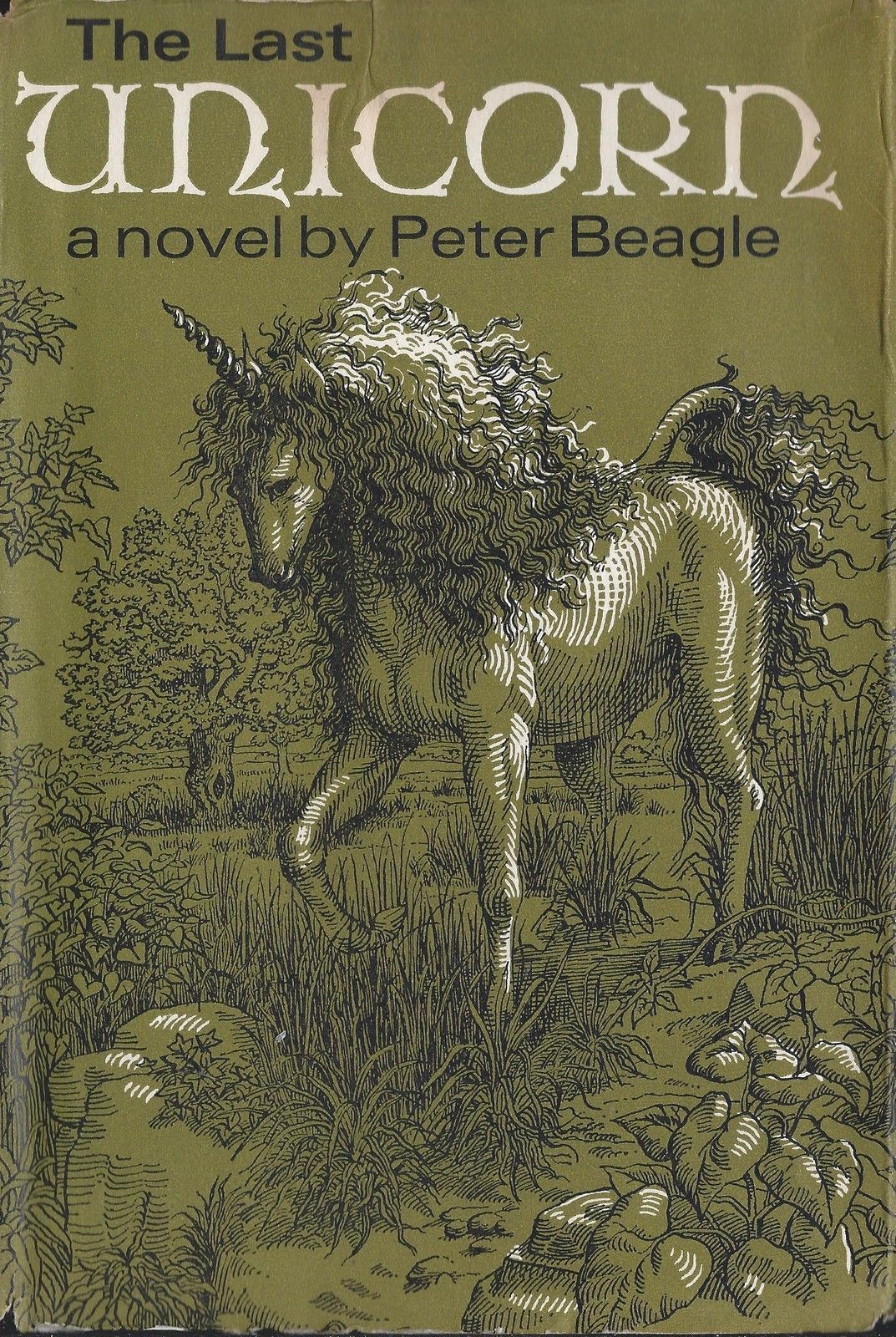 beyondthegoblincity: The Last Unicorn 1968 UK Hardcover Edition [source: ebay] 