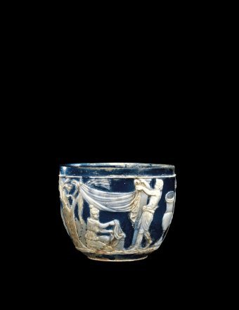 zeusammon:The Morgan Cup, Roman, glass 1-99 C.E Corning Museum of Glass