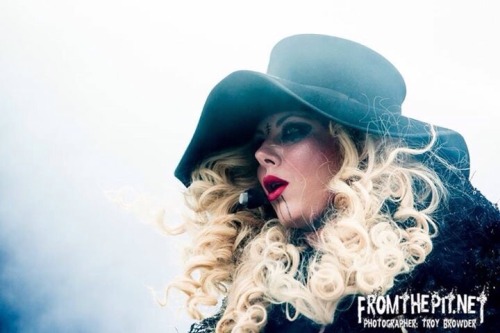 Maria Brink In This Moment at Carolina Rebellion Photo by Fromthepit.net (Troy Browder)