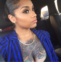 bombshellssonly:  @mac_bxtch  Tattoos and