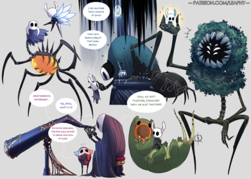 ambition kommentar websted Fan-art Emporium — Here's round #5 of those Hollow Knight doodles...