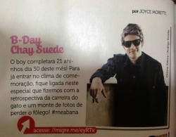  Chay na Yes! Desse mês! 